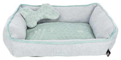 Trixie Junior Hondenmand Grijs / Mintgroen