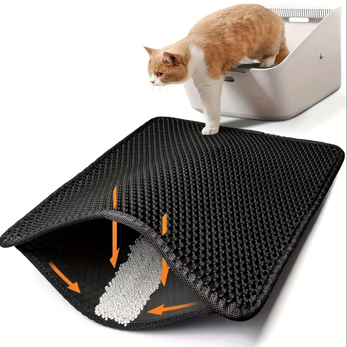 CatchLitter™ Dubbellaagse Kattenbakmat