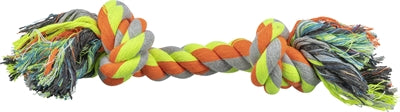 Trixie Touw Oranje / Lime / Grijs