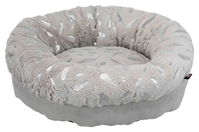 Trixie Mand Feather Rond Zilver / Grijs