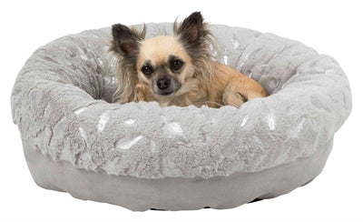 Trixie Mand Feather Rond Zilver / Grijs