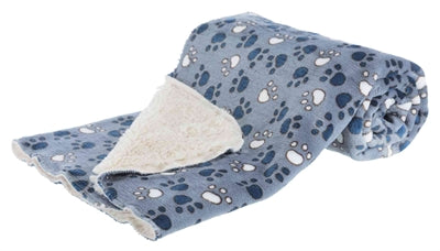 Trixie Deken Tammy Blauw / Beige