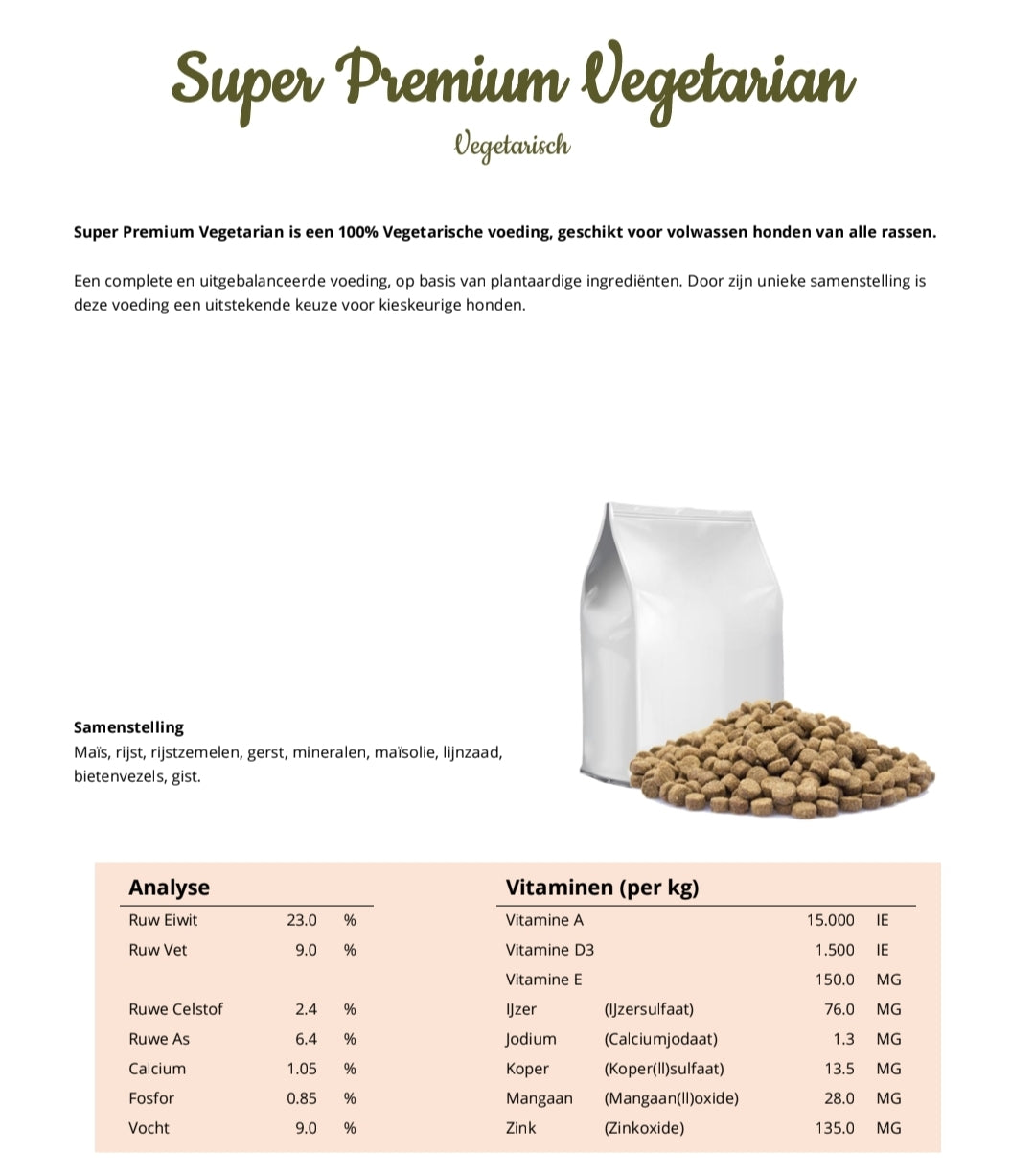 Super Premium Vegetarian