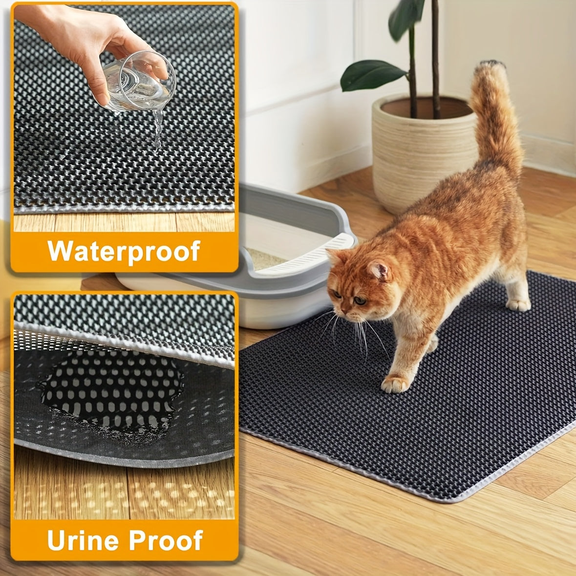 CatchLitter™ Dubbellaagse Kattenbakmat