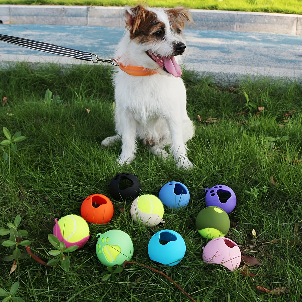 Ballbuddy™ 4 STUKS Tennis ballen houders hond