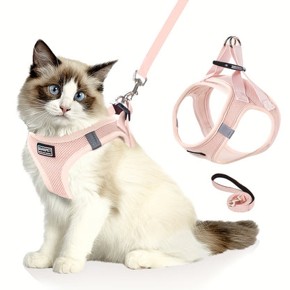 PurrSafe™ Kattenharnas met Anti-Ontsnappings­sluiting