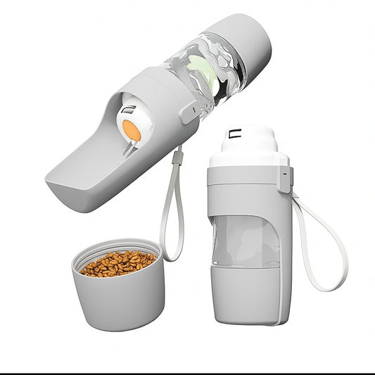 HydroSnack™ Opvouwbare Huisdierfles 2-in-1