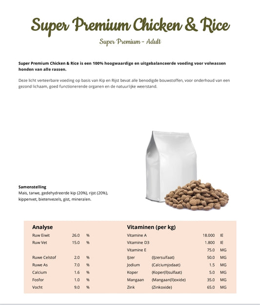 Super Premium Kip & Rijst