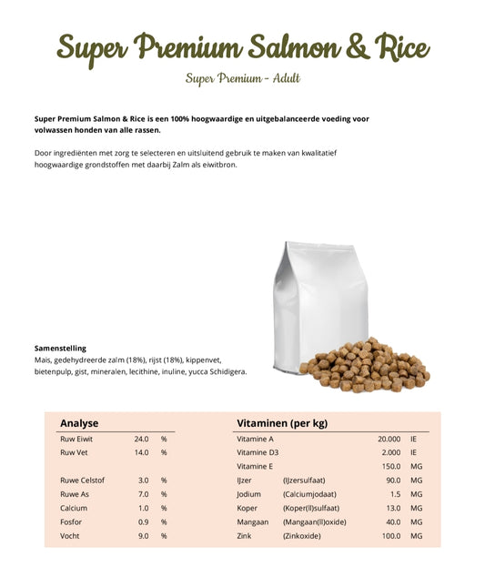 Super Premium Zalm & Rijst