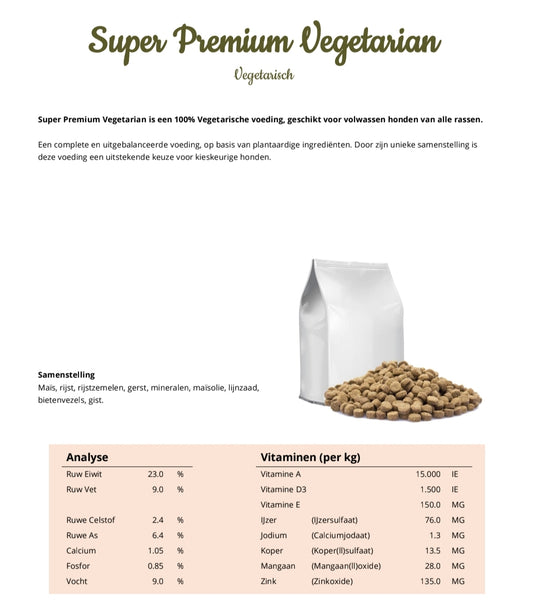 Super Premium Vegetarian